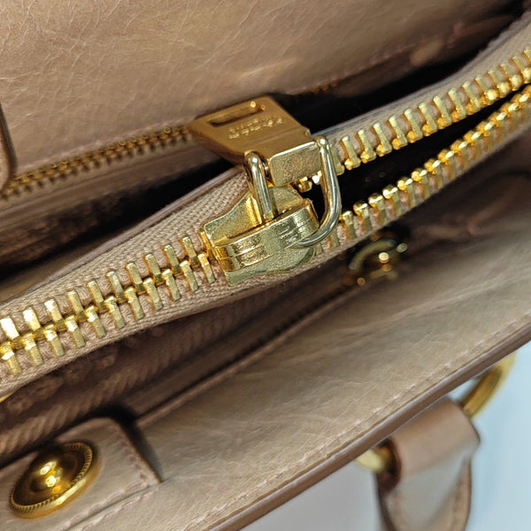 Calfskin Tote Bag Brown