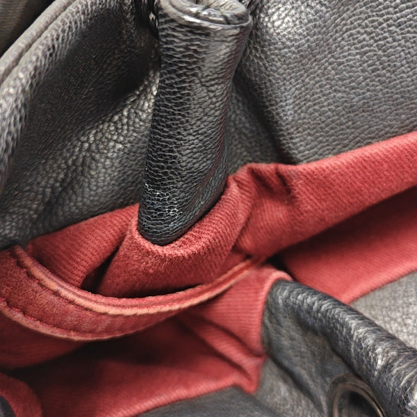 Quilted Lambskin Black