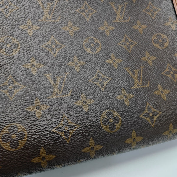 DAUPHINE MM Monogram Coated Canvas Brown