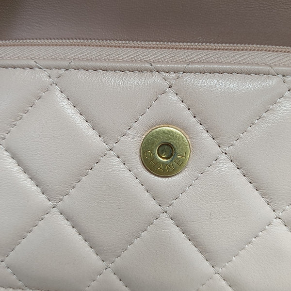 WOC Quilted Lambskin Pink