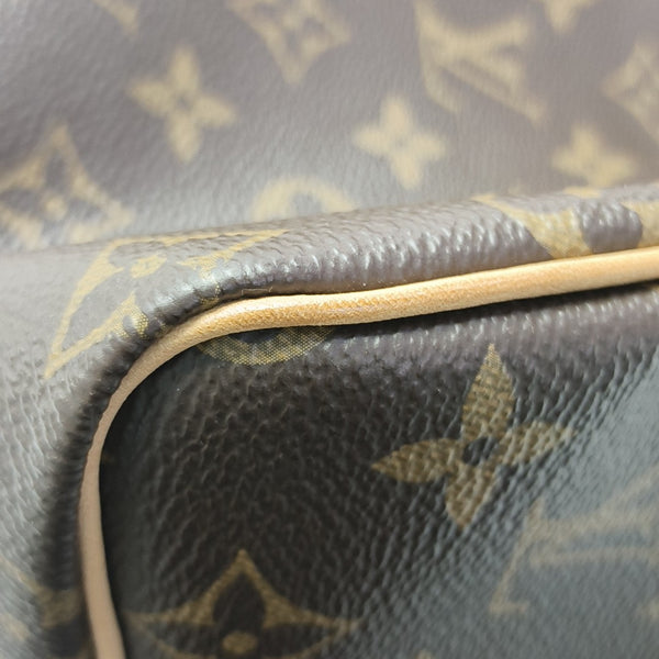 SPEEDY 25 Monogram Coated Canvas Brown