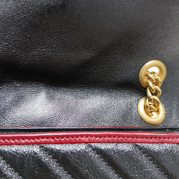 GG Marmont Medium Quilted Calfskin Multicolor