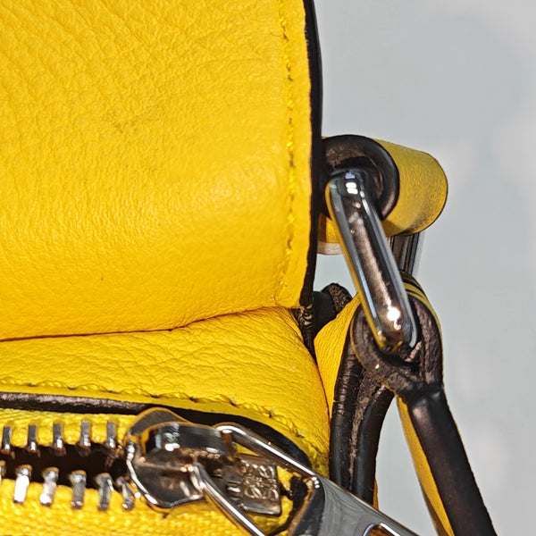 Puzzle Calfskin Yellow