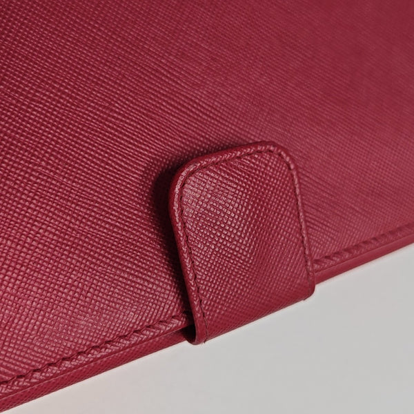 Calfskin Wallet Red