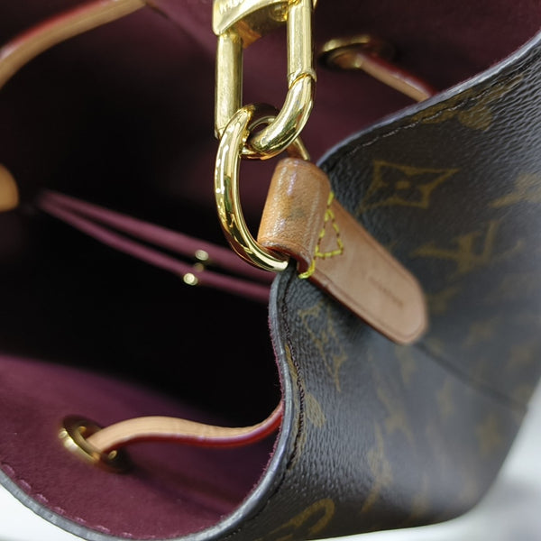 NÉONOÉ BB Monogram Coated Canvas Brown