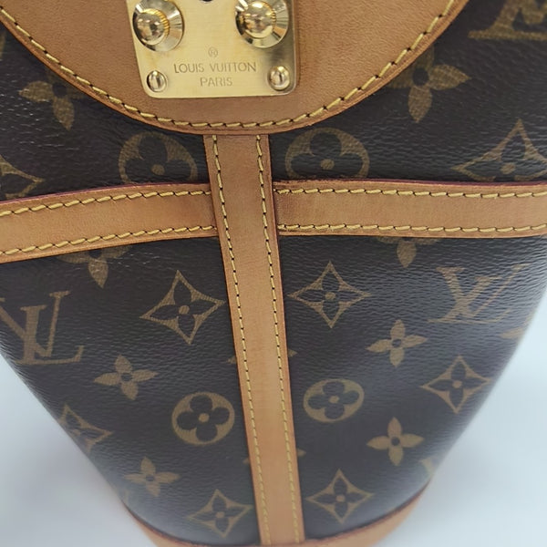 DUFFLE Monogram Coated Canvas Brown