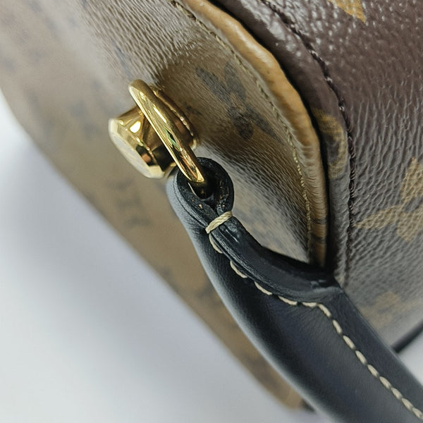 SQUARE Monogram Coated Canvas Brown