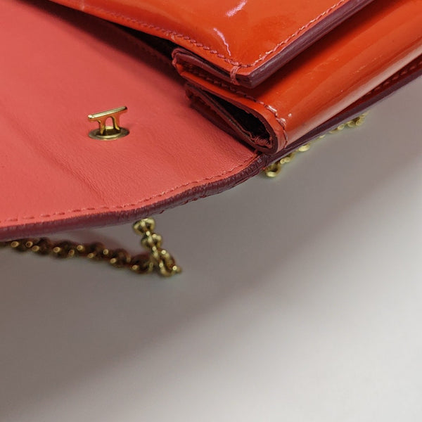 Ginny Patent Leather Orange