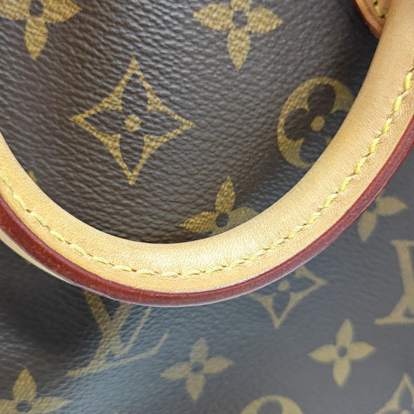 SPEEDY 25 Monogram Coated Canvas Brown