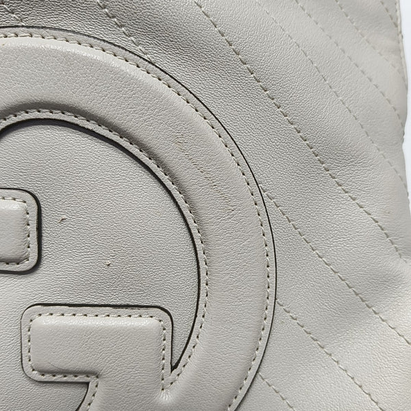 Quilted Calfskin White
