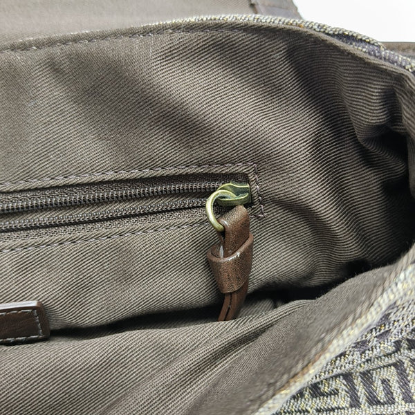 Canvas Shoulder Bag Brown