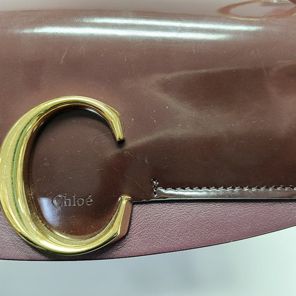 Chloé C Small Calfskin Red