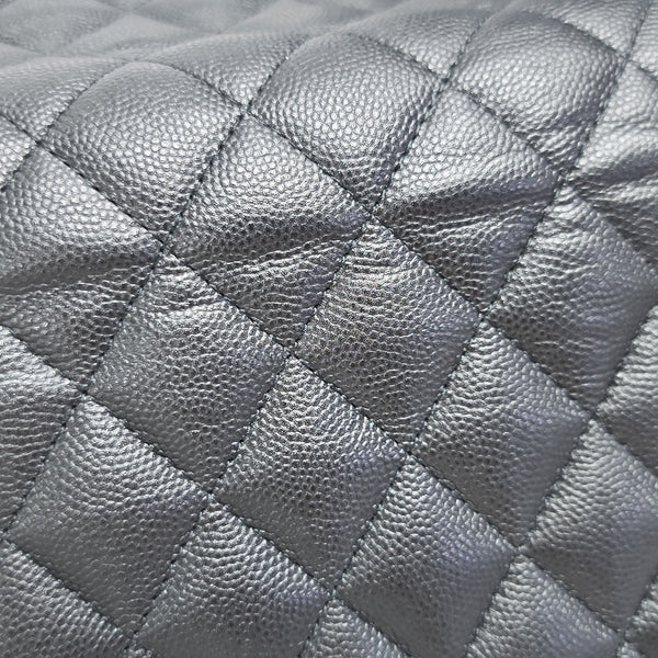 BOY CHANEL Mini Quilted Grained Calfskin Black
