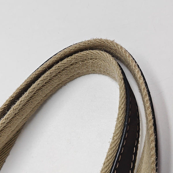 Canvas Shoulder Bag Beige
