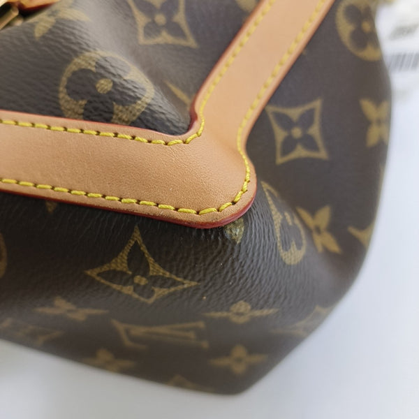 DAUPHINE GM Monogram Coated Canvas Brown