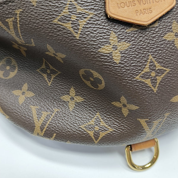 BUMBAG Monogram Coated Canvas Brown