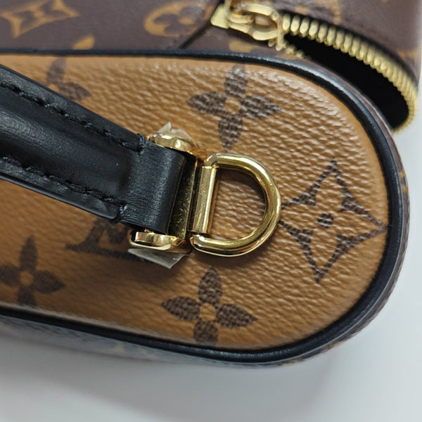 Vanity Chain Pouch Monogram Coated Canvas Brown