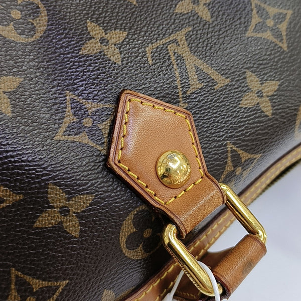 RETIRO NM Monogram Coated Canvas Brown