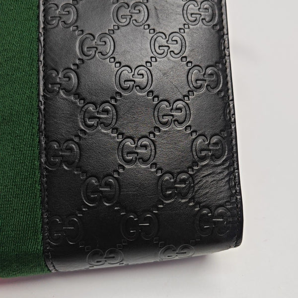 Signature Monogram Calfskin Black