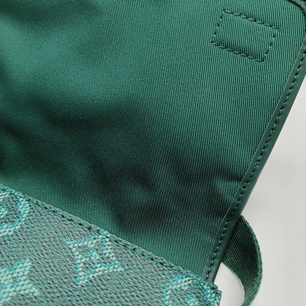 BOSPHORE Monogram Coated Canvas Green