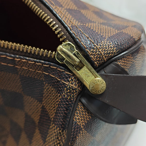 SPEEDY 30 Damier Ebene Coated Canvas Brown