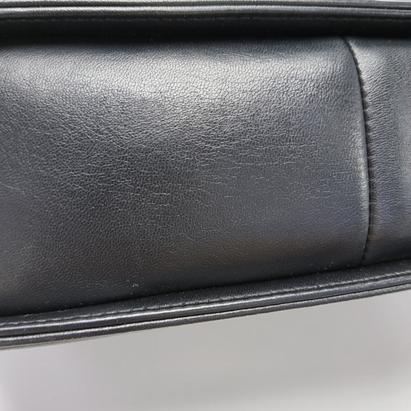 BOY CHANEL Medium Quilted Lambskin Black