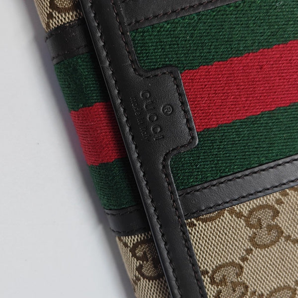 Monogram Canvas Wallet Beige