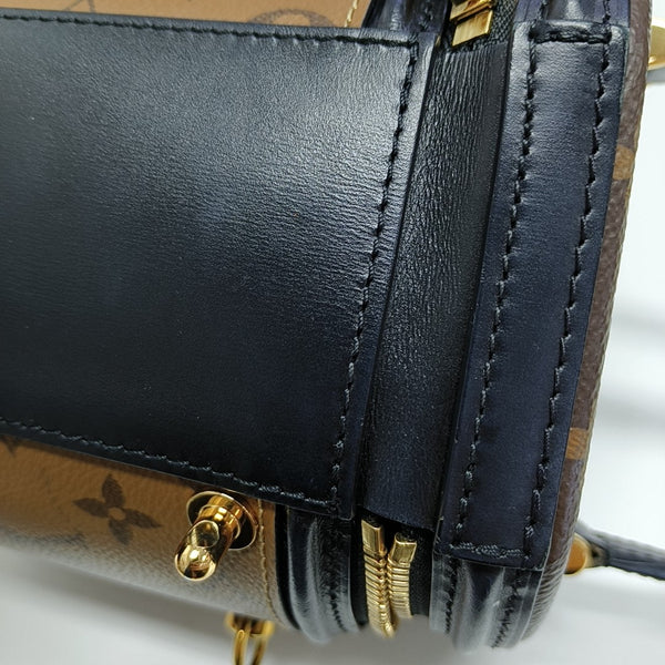 CANNES PM Monogram Coated Canvas Brown