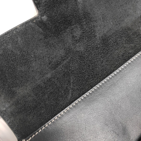 SYMMETRICAL Calfskin Black