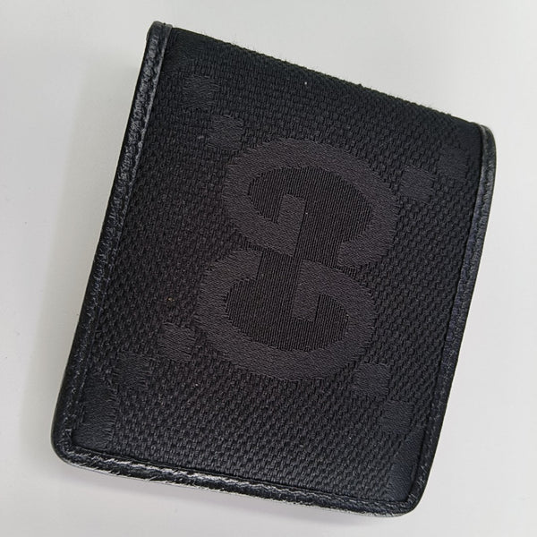 Monogram Calfskin Wallet Black