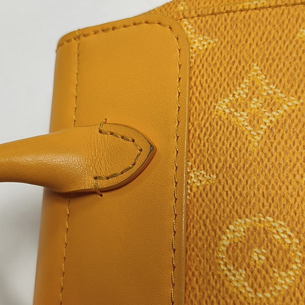 STEAMER Super Mini Monogram Coated Canvas Orange