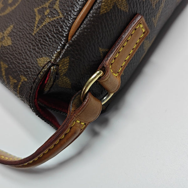 RECITAL Monogram Coated Canvas Brown
