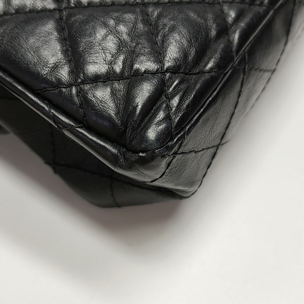 2.55 227 (jumbo) Quilted Calfskin Black