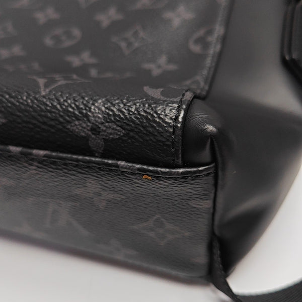 VOYAGER PM Monogram Coated Canvas Black