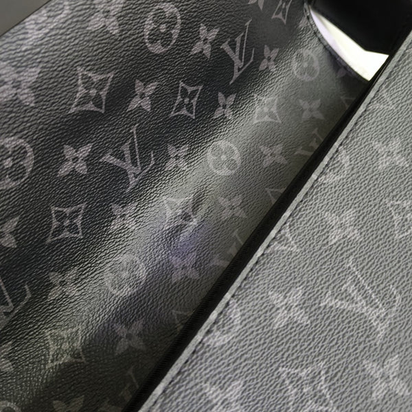 S-CAPE Monogram Coated Canvas Black