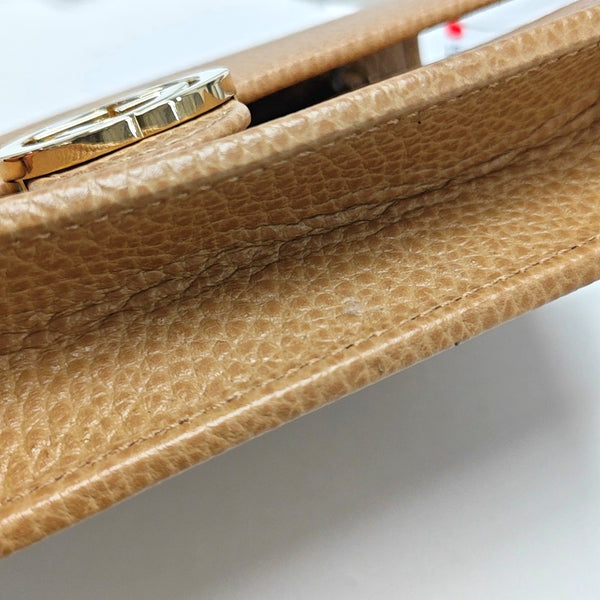 Authenticated pre-owned Interlocking G Calfskin Beige - Shoulder Bag at Looply