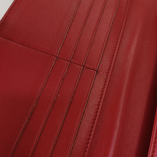 Quilted Calfskin Wallet Pink