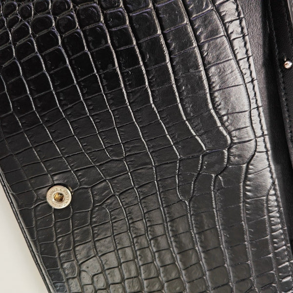 Calfskin Shoulder Bag Black