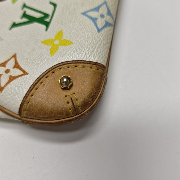 LV × TM VINTAGE MILLA Monogram Coated Canvas White