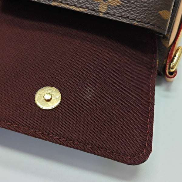 VIVA CITE Monogram Coated Canvas Brown