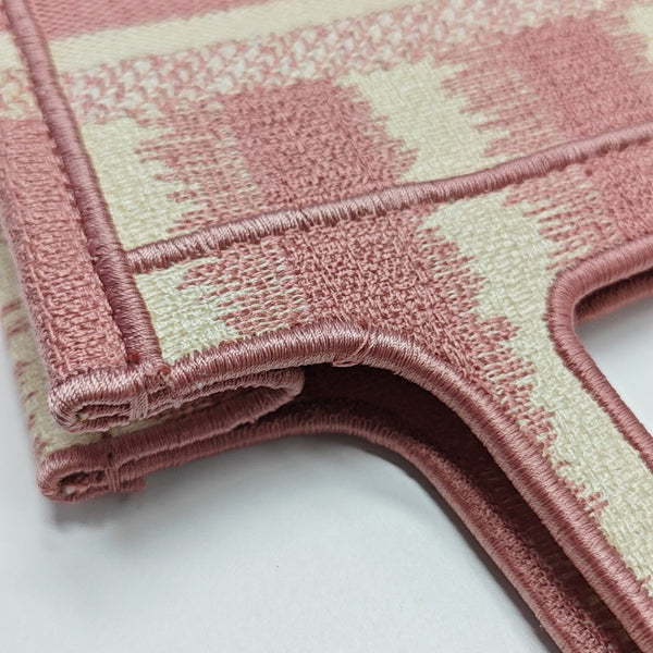 Book Tote Mini Fabric Pink