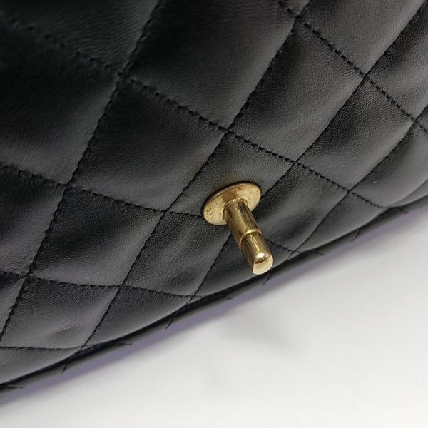 CLASSIC FLAP Maxi Quilted Lambskin Black