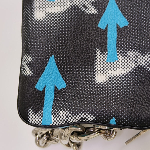 Calfskin Shoulder Bag Black