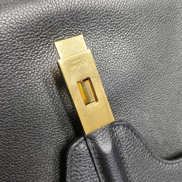 Authenticated pre-owned 16 Teen Calfskin Black - Shoulder Bag at Looply