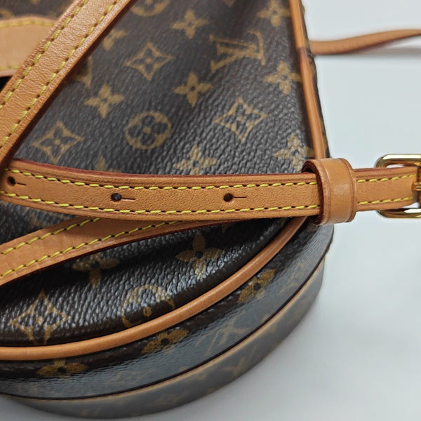 BOITE CHAPEAU PM Monogram Coated Canvas Brown