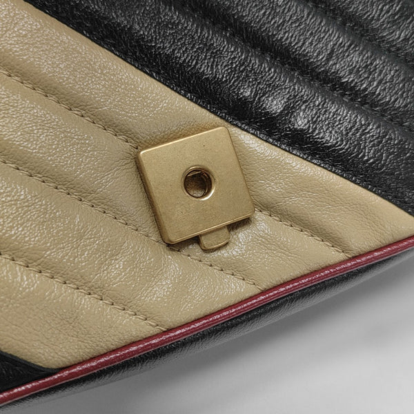 GG Marmont Small Quilted Calfskin Multicolor