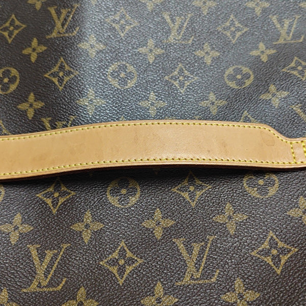 VALMY Monogram Coated Canvas Brown