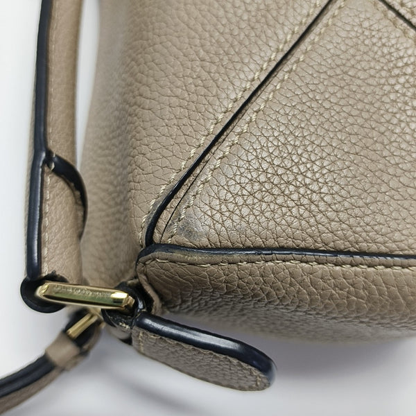 Puzzle Mini Calfskin Gray