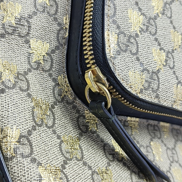 Eden Monogram Coated Canvas Beige