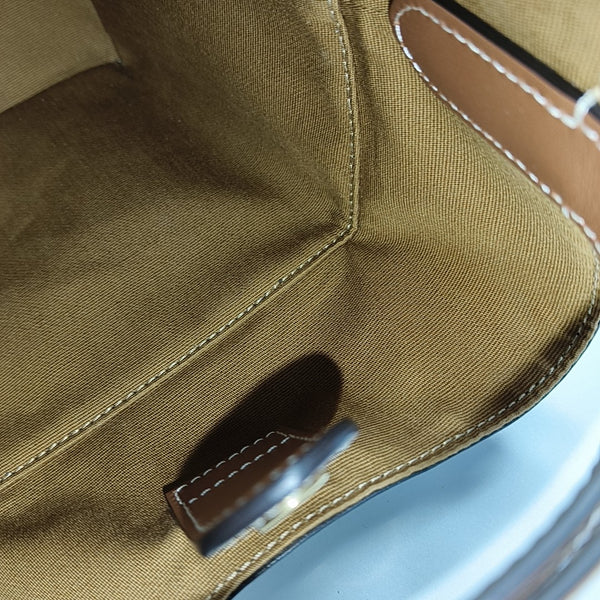 STRAP BOX Coated Canvas Yellow